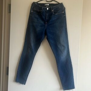 Good American good legs high waisted skinny jeans